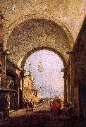 Francesco Guardi City View oil painting on canvas